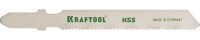 Полотна KRAFTOOL, T118A, для эл/лобзика, HSS, по металлу (1,5-2мм), EU-хвост., шаг 1,2мм, 55мм, 5шт,  ( 159551-1.2-S5 )