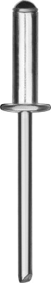 Алюминиевые заклепки Alu (Al5052), 4.8 х 10 мм, 500 шт, KRAFTOOL