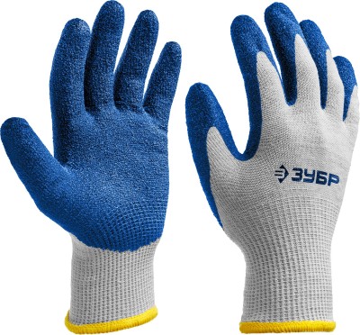 ЗУБР ЗАХВАТ, размер S-M, перчатки с одинарным текстурированным нитриловым обливом ( 11457-S )