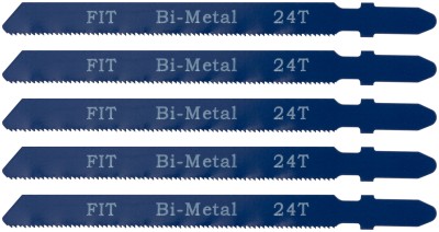 Полотна для э/лобзика по металлу Профи, европ.хвостовик, Bi-metal, 5 шт., 24 TPI ( 41120 )