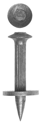 Дюбель гвоздевой оцинкованный, с насаженной шайбой, 40 х 3.7 мм, 15 шт, ЗУБР,  ( 3063-37-40 )