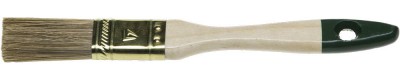 Кисть плоская STAYER "LASUR-STANDARD", смешанная (натуральная и искусственная) щетина, деревянная ручка, 20мм,  ( 01031-20 )