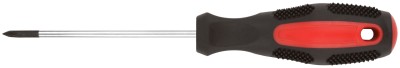 Отвертка "Мастер", CrV сталь, прорезиненная ручка 3x75 мм PH0 ( 53771 )