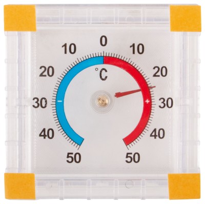 Термометр оконный биметаллический ТББ квадратный ( 67910 )