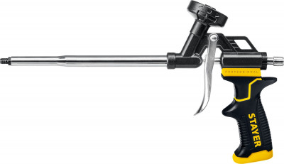 STAYER HERCULES профессиональный пистолет для монтажной пены, с тефлоновым покрытием корпуса и сопла ( 06861_z03 )