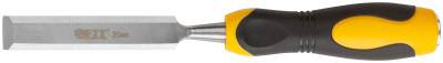 Стамеска Профи CrV, двухцветная прорезиненная ручка 20 мм ( 43178 )
