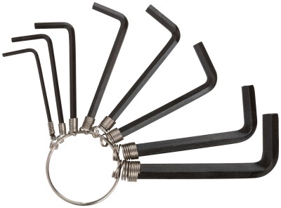 Ключи шестигранные на кольце 8 шт. ( 1,5-6 мм ) ( 64171 )