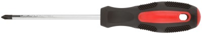 Отвертка "Мастер", CrV сталь, прорезиненная ручка 5х100 мм РН1 ( 53774 )