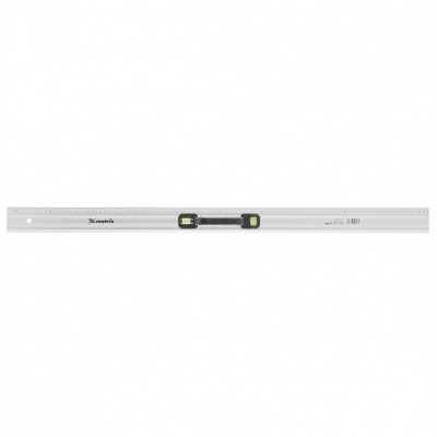 Линейка-уровень, 1000 мм, металлическая, пластмассовая ручка 2 глазка Matrix Master, ( 30577 )