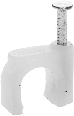Скоба-держатель для круглого кабеля, 4 мм, 100 шт, с оцинкованным гвоздем, STAYER,  ( 4510-04 )