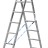 Лестница СИБИН универсальная, двухсекционная, 7 ступеней,  ( 38823-07 )