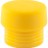 Боек ЗУБР "ЭКСПЕРТ" сменный, для сборочных молотков арт. 2044-50, желтый, средней твердости, для металлообработки,50мм ,  ( 20443-50-3 )