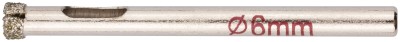 Коронка алмазная кольцевая для керамогранита / мрамора  6 мм ( 35493 )