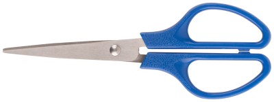 Ножницы бытовые нержавеющие, пластиковые ручки, толщина лезвия 1,4 мм, 170 мм ( 67326 )