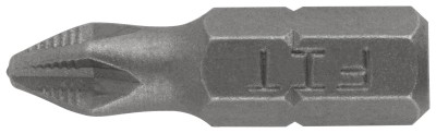 Биты кованые, сталь S2, односторонние  25 мм PH2, Профи 2 шт., блистер ( 57502 )