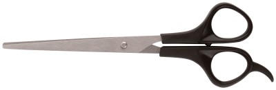 Ножницы бытовые нержавеющие, пластиковые ручки, толщина лезвия 1,5 мм, 185 мм ( 67353 )