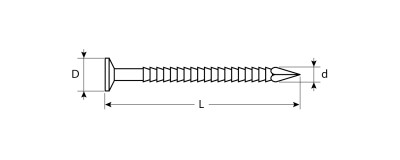 Гвозди ершеные оцинкованные, 50 х 2.5 мм, 5 кг, ЗУБР,  ( 305140-25-050 )