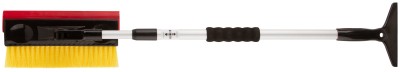 Щетка-скребок для уборки снега 820-1300 мм, телескопич.ручка, щетина 250 мм
