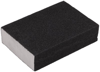 Губка шлифовальная алюминий-оксидная, 100х70х25 мм, Р 180 ( 38355 )