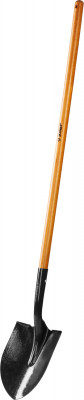 Лопата "Профи-10" штыковая для земляных работ, деревянный черенок, ЗУБР Профессионал ( 4-39529_z01 )