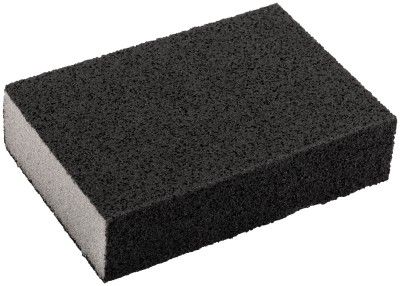 Губка шлифовальная алюминий-оксидная, 100х70х25 мм, средняя жесткость  Р 60/ Р 100 ( 38367 )