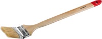 Кисть радиаторная угловая ЗУБР "УНИВЕРСАЛ-МАСТЕР", светлая натуральная щетина, деревянная ручка, 63мм,  ( 01041-063 )