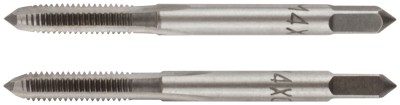 Метчики метрические, легированная сталь, набор 2 шт.  М4х0,7 мм ( 70841 )
