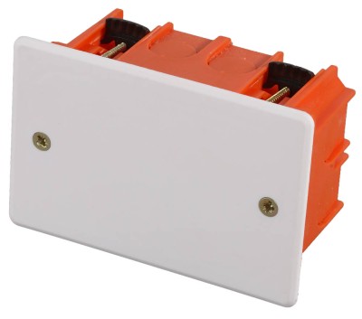 Коробка монтажная СВЕТОЗАР для полых стен, макс. напряжение 400В, с крышкой, 100х60х50мм, прямоугольная,  ( SV-54935 )