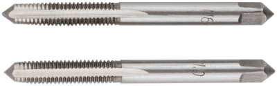 Метчики метрические, легированная сталь, набор 2 шт.  М6х1,0 мм ( 70843 )