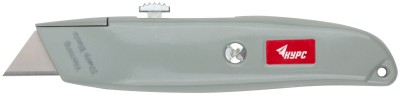 Нож для напольных покрытий серый, металлический корпус ( 10336 )