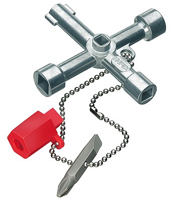 Ключ для электрошкафов 76 мм, KNIPEX,  ( KN-001103 )