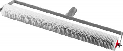 Валик игольчатый ЗУБР "МАСТЕР" для наливных полов на металлической рамке, под удлинитель, пластмассовые иглы 13мм, 72х600мм,  ( 03952-60 )