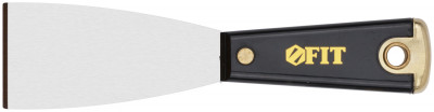 Шпатель для удаления ржавчины Профи, толщ. лезвия 1 мм, пластик.ручка с метал.бойком  2" (50 мм) ( 06390 )
