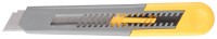 Нож STAYER "STANDARD" с сегментированным лезвием, инструментальная сталь, 18 мм,  ( 0910 )
