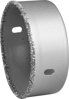 Коронка-чашка ЗУБР "ЭКСПЕРТ" с карбид-вольфрамовой крошкой, высота 25мм, 76мм,  ( 33361-076 )