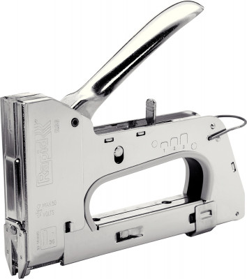 RAPID R36E степлер (скобозабиватель) ручной для кабеля 6 мм, тип 36 (10-14 мм). Cтальной корпус. ( 5000070 )