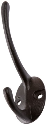 Крючок-вешалка двойной, черный ( 66874 )