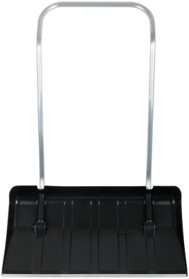 Скрепер для уборки снега на колесиках пластиковый, металлическая ручка, Профи 810x430х1220 мм ( 68136 )