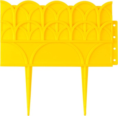 Бордюр декоративный GRINDA для цветников, 14х310см, желтый  ,  ( 422223-Y )