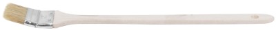 Кисть радиаторная, натур. светлая щетина, деревянная ручка  2" (50 мм) ( 00875 )