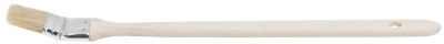 Кисть радиаторная, натур. светлая щетина, деревянная ручка 1,5" (38 мм) ( 00874 )