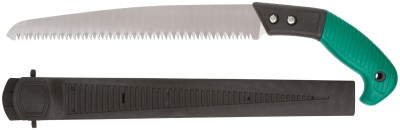 Ножовка садовая с ножнами, крупный зуб 5 TPI, 3D заточка, 300 мм ( 40595 )