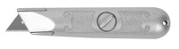 Нож ЗУБР "МАСТЕР" с трапециевидным лезвием тип А24, металлический корпус, фиксированное лезвие,  ( 09215_z01 )