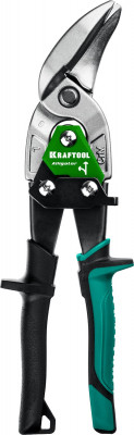 KRAFTOOL Alligator Левые усиленные ножницы по металлу с выносом, 250 мм ( 2328-OL )