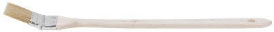 Кисть радиаторная, натуральная светлая щетина, деревянная ручка 1,5" (38 мм) ( 01214 )