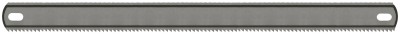 Полотно ножовочное металл/дерево ( 24 TPI / 8 TPI ), каленый зуб, широкое двустороннее, 300х24 мм, 1 шт./ ПВХ конверт ( 40161 )