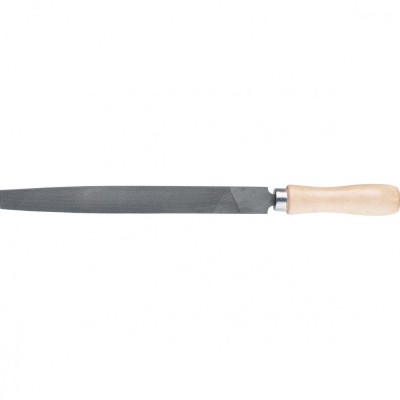 Напильник плоский, 250 мм, деревянная ручка Сибртех, ( 16229 )