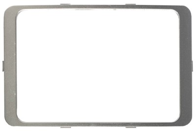 Вставка СВЕТОЗАР "ГАММА" декоративная, цвет светло-серый металлик, двойная,  ( SV-54176-SM )