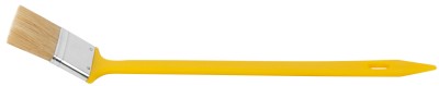 Кисть радиаторная, натуральная светлая щетина, желтая пластиковая ручка  2" (50 мм) ( 01220 )
