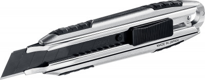 OLFA. Нож, X-design, цельная алюминиевая рукоятка, AUTOLOCK фиксатор, 18 мм,  ( OL-MXP-AL )